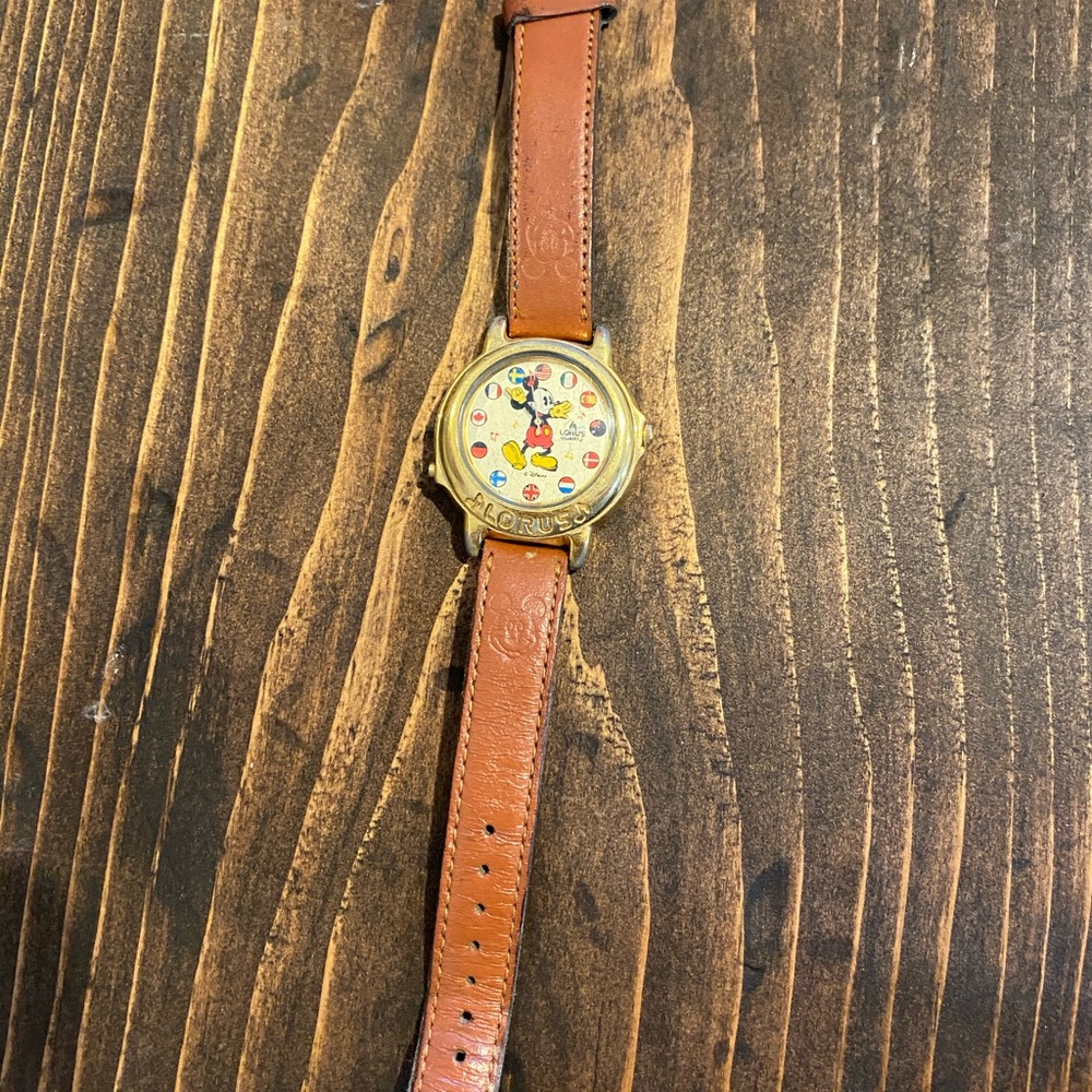 Retro Mickey Mouse Watch